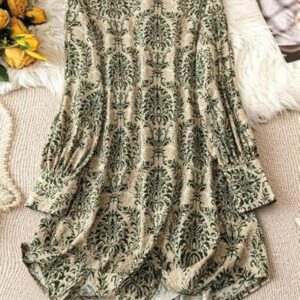 Leriya Fashion Women’s One Piece Dress – Stylish Midi Party Dress for Women